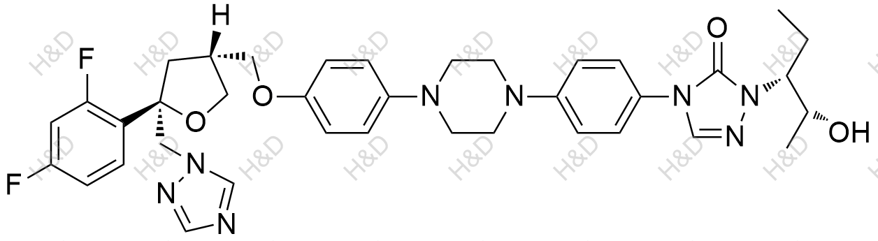 (3R,5R,2R,3R)-泊沙康唑