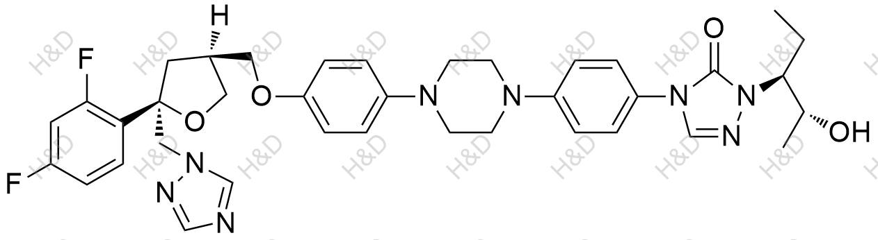 (3S,5R,2R,3S)-泊沙康唑