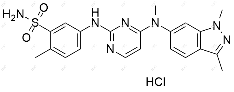 帕唑帕尼杂质77(盐酸盐)