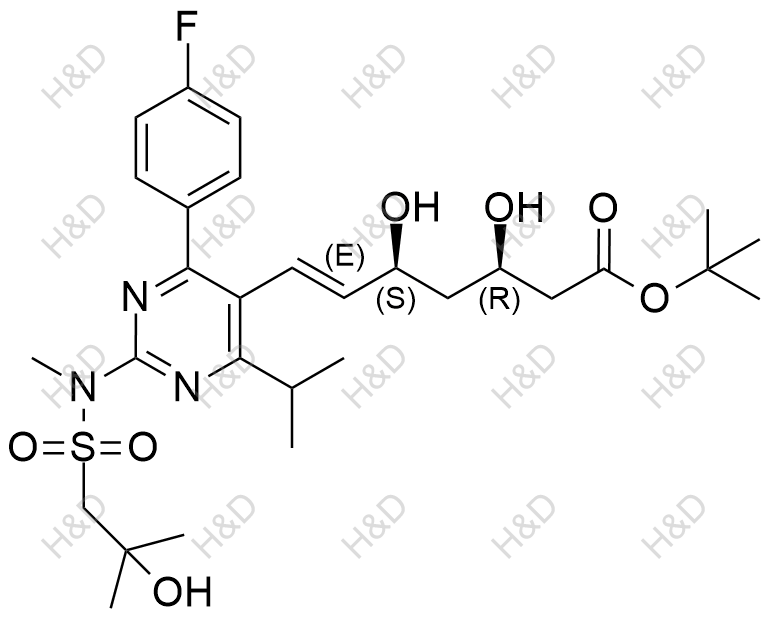 瑞舒伐他汀丙酮加合物脱丙酮叉