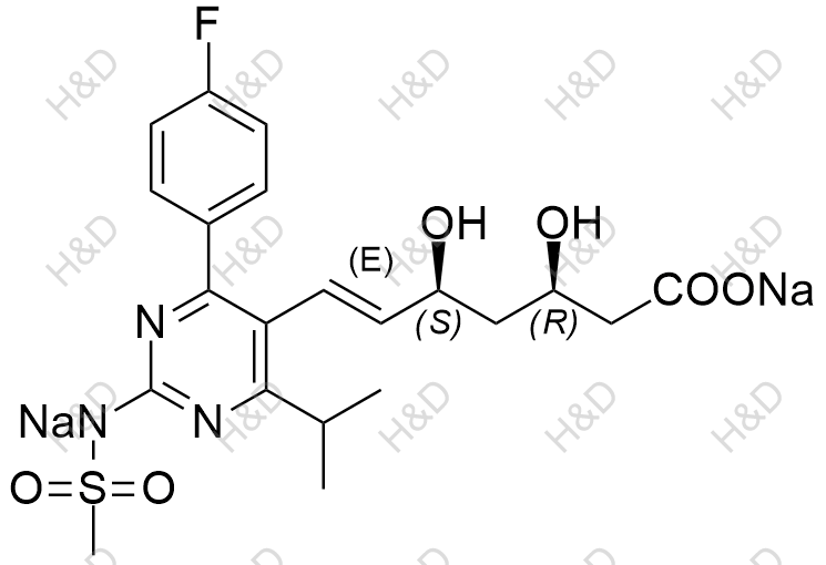 瑞舒伐他汀脱甲基二钠盐