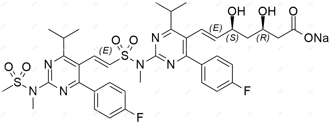 瑞舒伐他汀EP杂质J(钠盐)