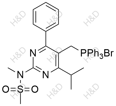 瑞舒伐他汀母核无氟膦盐