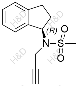 N-甲磺酰基-N-炔丙基-1-氨基茚满