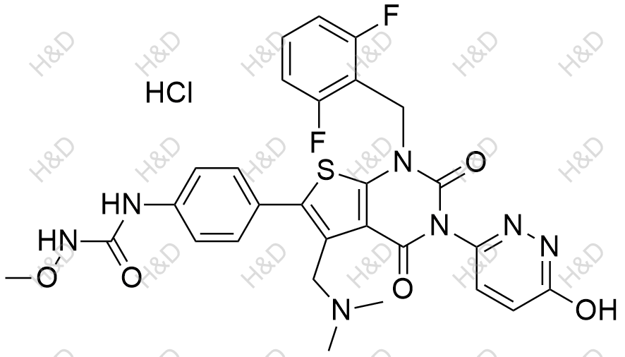 瑞卢戈利杂质19(盐酸盐)