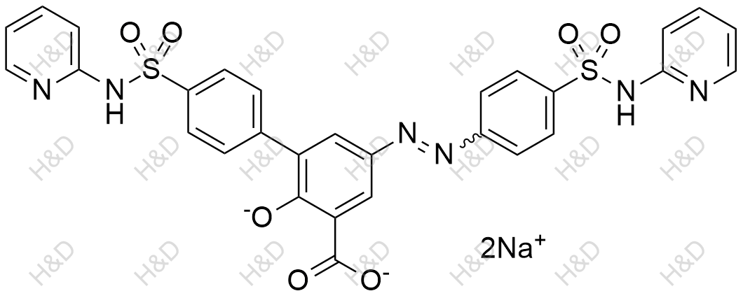 柳氮磺吡啶EP杂质E（二钠盐）