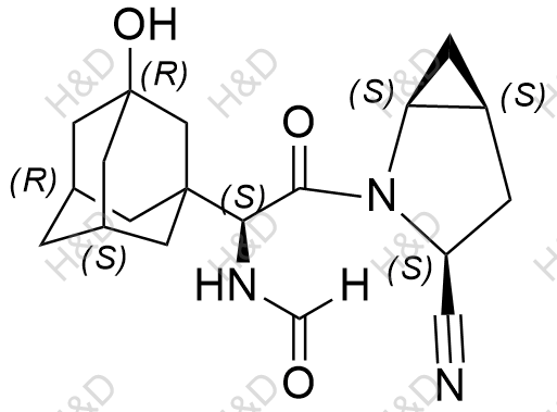沙格列汀杂质15（N-甲酰基沙格列汀）