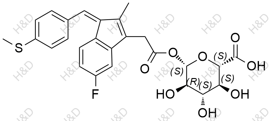 舒林酸硫醚酰基葡糖苷酸