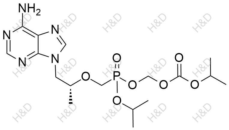 Mono-POC异丙基替诺福韦（异构体混合物）