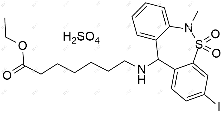 噻奈普汀杂质3(硫酸盐)