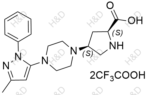 替格列汀杂质14(双三氟乙酸盐)