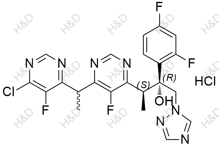 伏立康唑杂质32（盐酸盐）