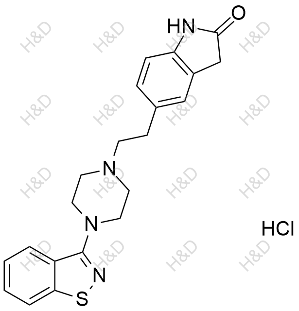 齐拉西酮脱氯杂质（盐酸盐）