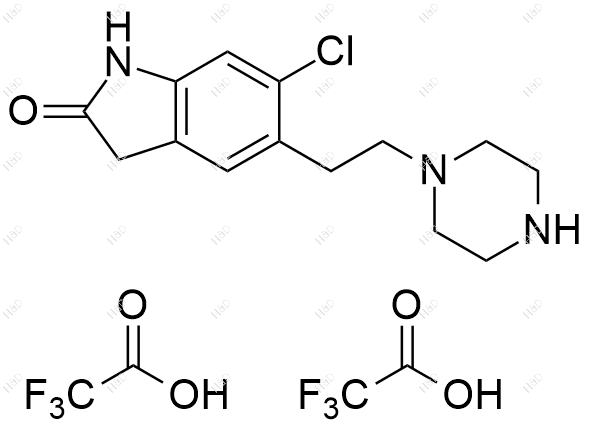 齐拉西酮杂质14(双三氟乙酸盐)